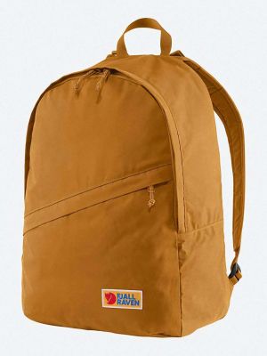 Однотонный рюкзак Fjallraven желтый