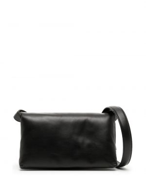 Sac en cuir Marni noir