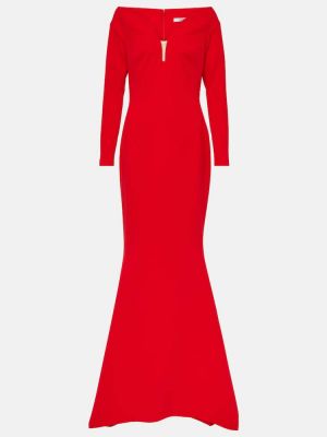 Dlouhé šaty Safiyaa červené