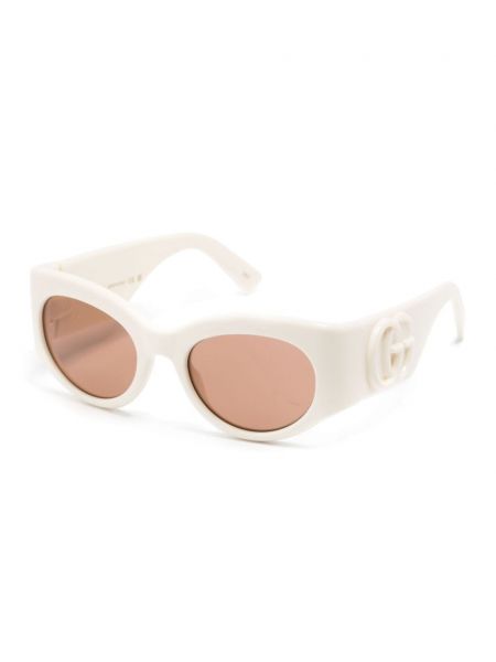 Lunettes de soleil Gucci Eyewear blanc
