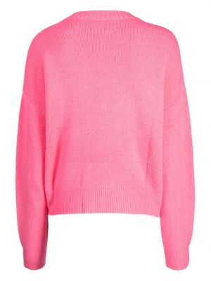 Sweter z okrągłym dekoltem :chocoolate różowy