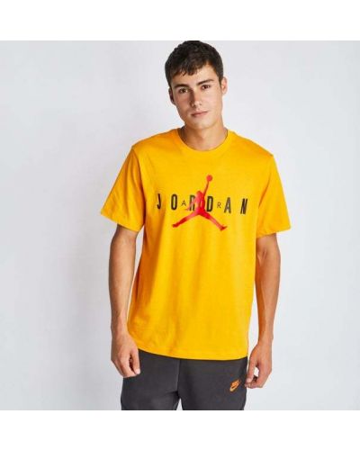 T-shirt Jordan giallo
