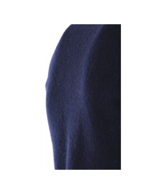 Sudadera de lana de tela jersey Drumohr azul