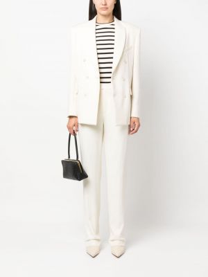 Costume en laine Ralph Lauren Collection blanc