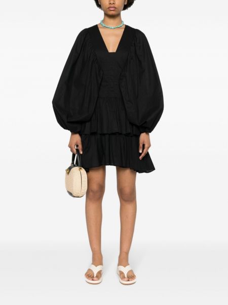 Bavlněné mini šaty Liu Jo černé