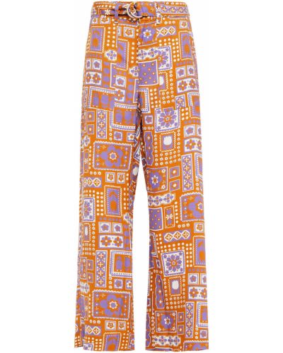 Парусиновые широкие брюки Antik Batik