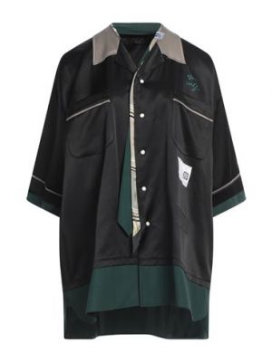 Camicia di cotone Maison Mihara Yasuhiro nero