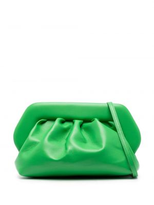 Listová kabelka Themoirè zelená