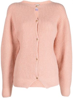 Cardigan en tricot Baserange rose