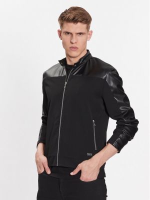 Prehodna jakna Karl Lagerfeld črna