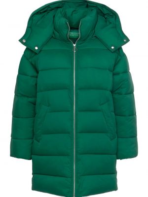 Зимнее пальто United Colors Of Benetton зеленое