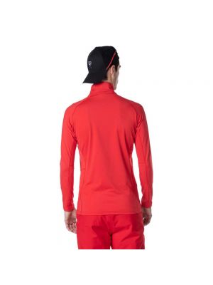 Базовая футболка с длинным рукавом Rossignol красная