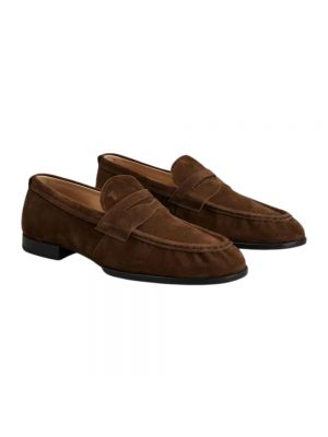Loafers de ante Tod's marrón