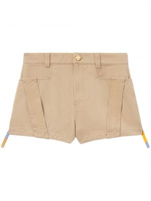 Shorts aus baumwoll mit print Pucci beige