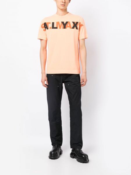 T-shirt mit print 1017 Alyx 9sm orange
