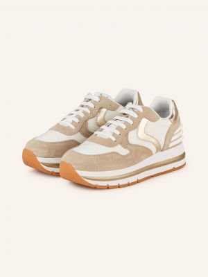Sneakersy Voile Blanche beżowe