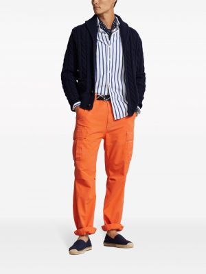 „cargo“ stiliaus kelnės su gobtuvu Polo Ralph Lauren oranžinė