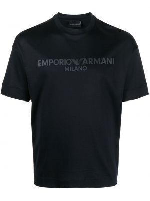 T-shirt Emporio Armani blå