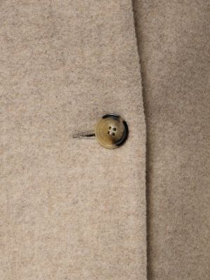 Chaqueta con botones de lana Isabel Marant beige
