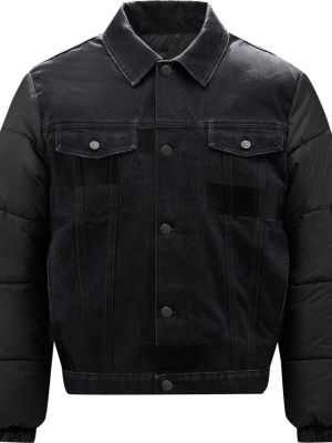 Черная джинсовая куртка Mcq