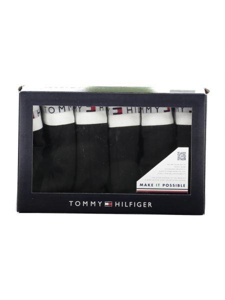 Bragas de algodón Tommy Hilfiger negro