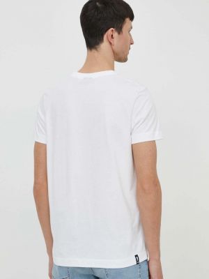 Bavlněné tričko Joop! bílé
