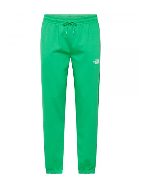 Спортни панталони The North Face зелено