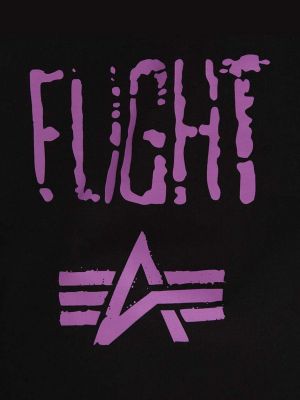 Bavlněné tričko s potiskem Alpha Industries