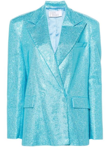 Blazer long Giuseppe Di Morabito bleu