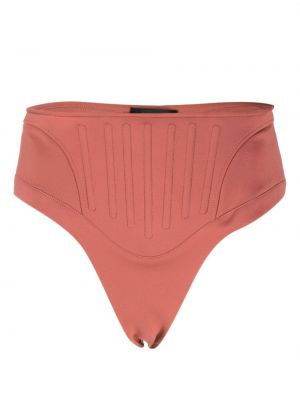 Bikini Mugler ružičasta
