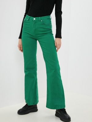 Зеленые джинсы клеш Colin's