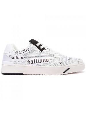Кроссовки John Galliano белые