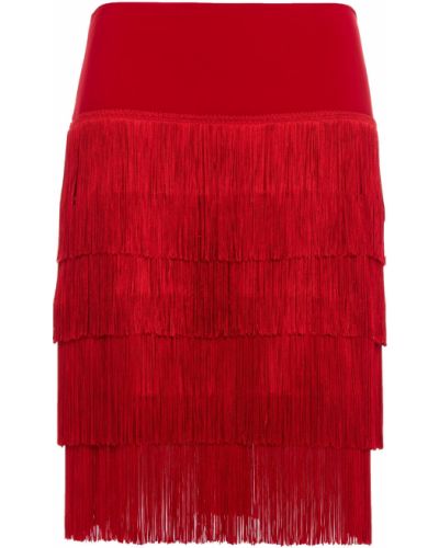 Červené sukně Norma Kamali