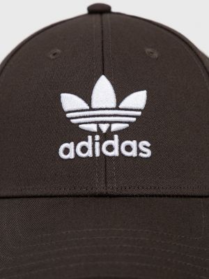 Бавовняна кепка Adidas Originals, сіра