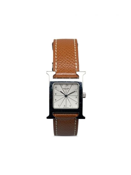Armbanduhr Hermès Pre-owned weiß