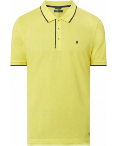 T-shirt Pierre Cardin, żółty