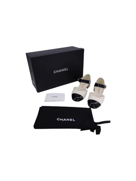 Półbuty skórzane Chanel Vintage