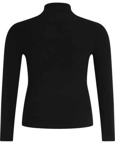 Dolčevita slim fit Calvin Klein Jeans Curve crna