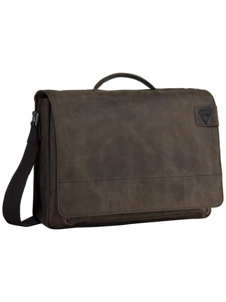 Сумка для ноутбука Strellson Richmond Briefbag L, темно коричневый