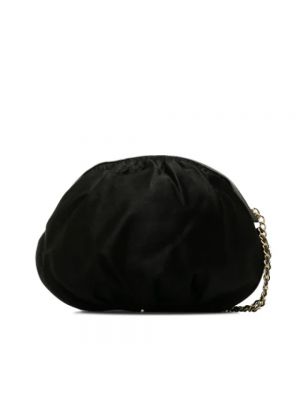 Bolso clutch Chanel Vintage negro