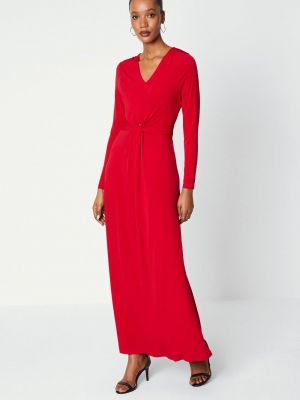 Платье миди из джерси Debenhams красное