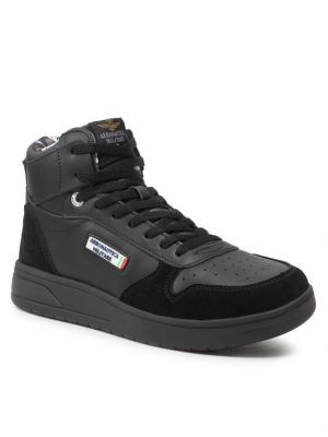 Sneakers Aeronautica Militare fekete