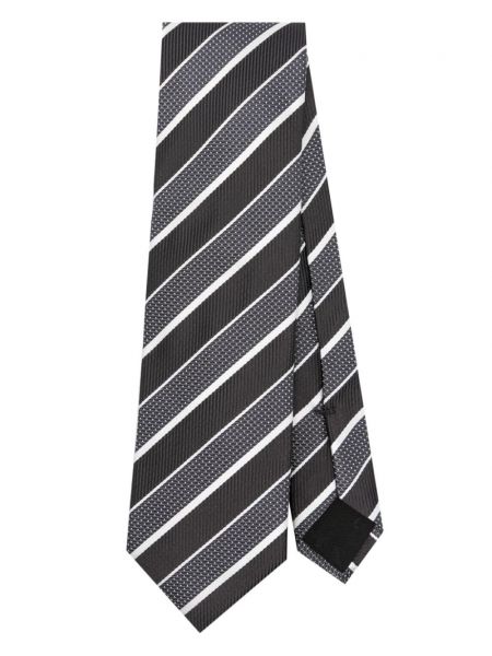 Μεταξωτή γραβάτα Boss μαύρο