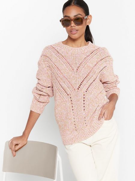 Sweter Stefanel różowy