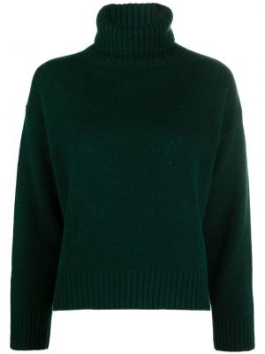 Vlnený sveter Sporty & Rich zelená