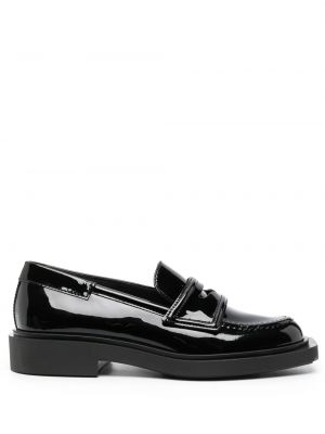 Pantofi loafer din piele de lac 3juin negru