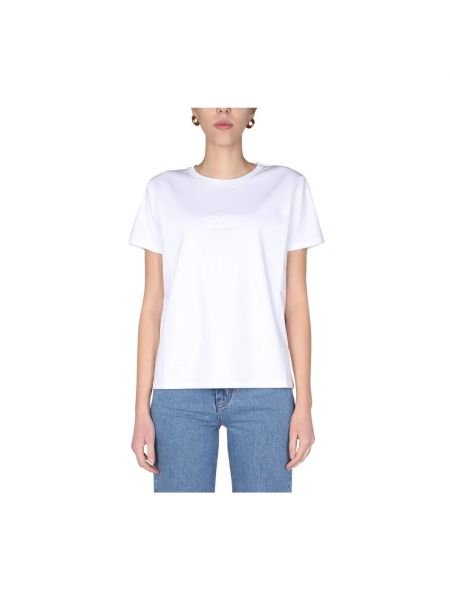 T-shirt Woolrich blanc