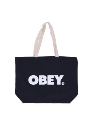 Streetwear shopper handtasche Obey schwarz