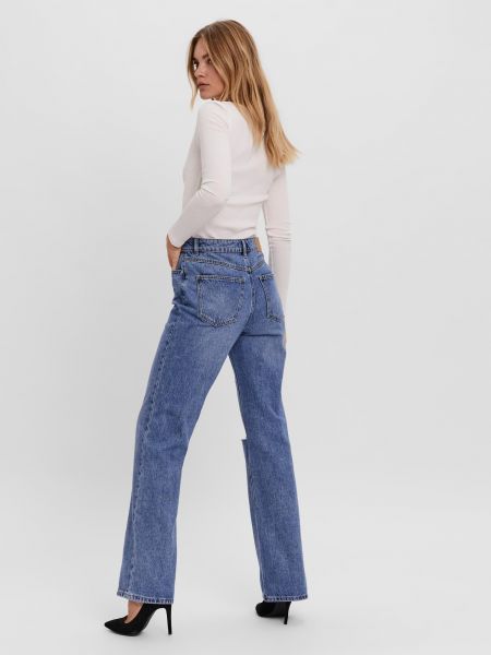 Straight leg jeans Vero Moda blu