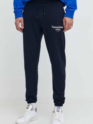 Spodnie sportowe bawełniane z nadrukiem Tommy Jeans